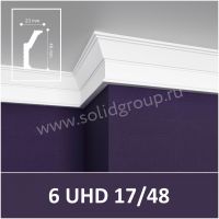 Плинтус Потолочный Solid 6 UHD 17/48 2м