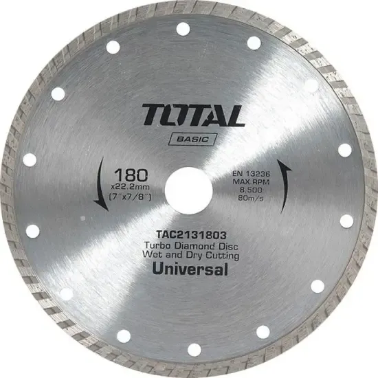 Ալմաստե սկավառակ 180մմx22․2մմ TOTAL TAC2131803