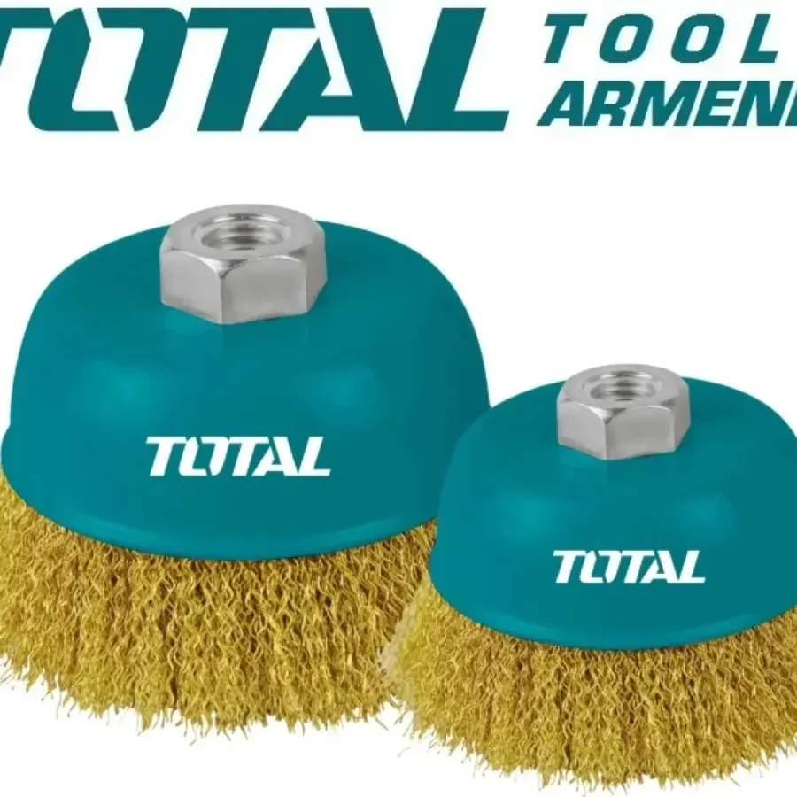Մետաղական խոզանակ ՝ բաժակով 125 մմ TAC31051