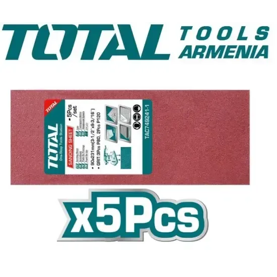 Հղկաթղթի հավաքածու 90x231մմ TAC749241-1