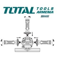 Բալգարկա Անկյունային հղկող մեքենա /2200Վտ/230մմ TG12223026