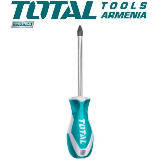 Phillips խաչաձև պտուտակահան PH1x75մմ THT22316