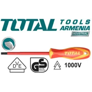 Դիէլեկտրական Պտուտակահան (տափակ) SL 6.5x150մմ THTIS6150