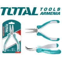 Մինի տափակաբերան թեք երկար քթով աքցան 115մմ THTMN456