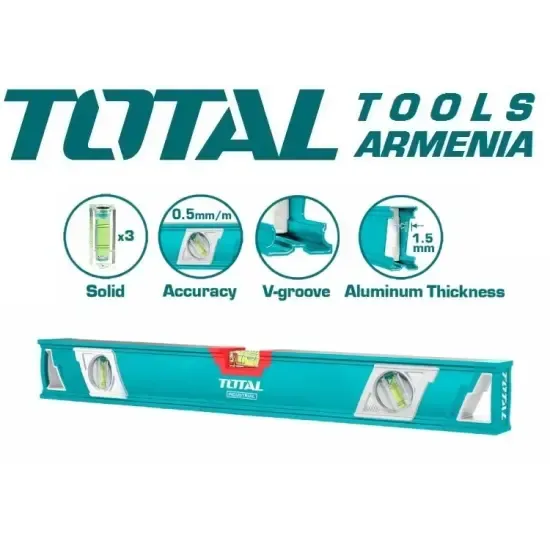 Ալյումինե շինարարական հարթաչափ 400մմ TMT24086